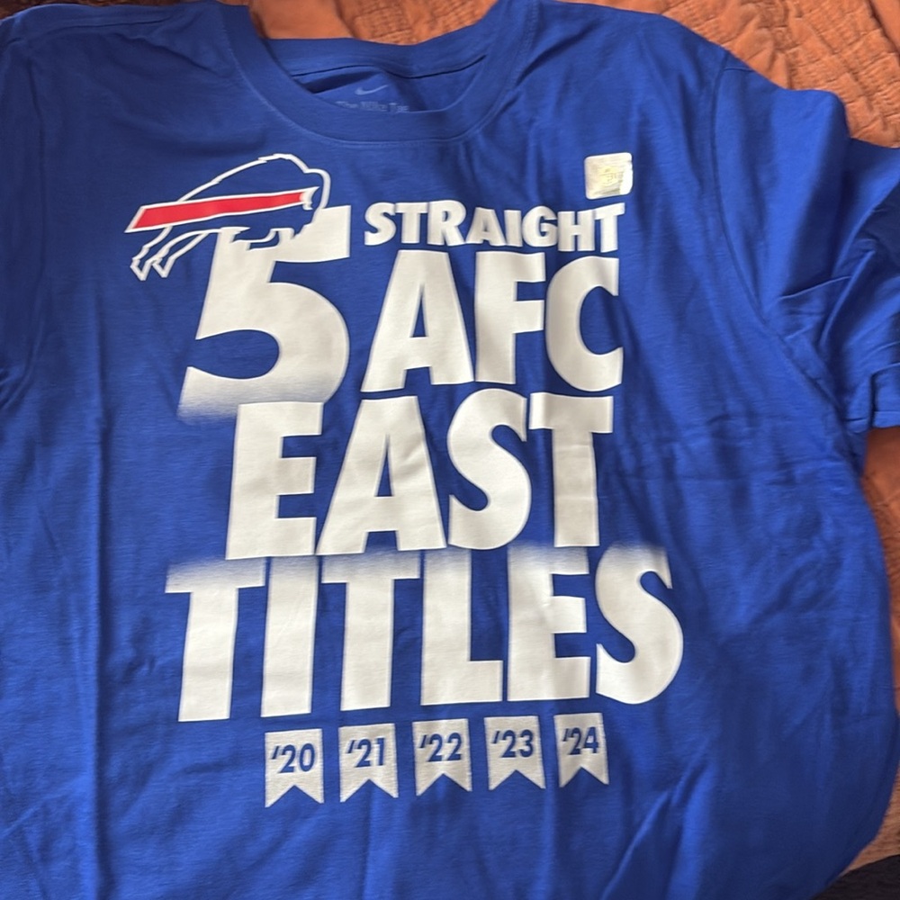 Nike Buffalo Bills Blue Graphic Tee